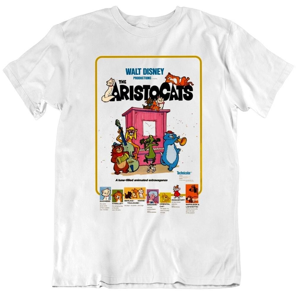 Коты-аристократы 1980 Фильм Фан-постер   Футболка Унисекс Футболка M