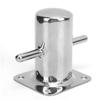 Acero Inoxidable 316 Bolardo de Amarre Único Bolardo Cruzado de Servicio Pesado Cornamusa Accesorios de Ferretería Marina90MM