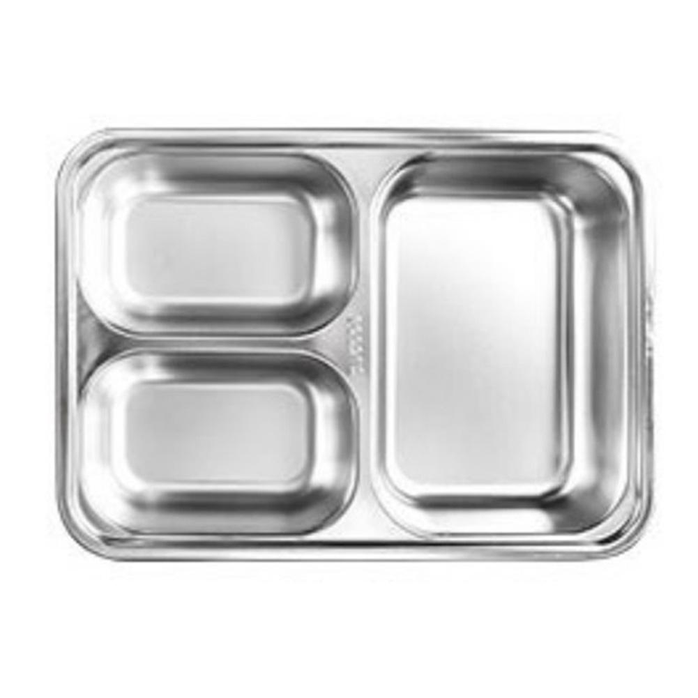 Boîte à déjeuner en acier inoxydable pour adultes Boîte Bento pour enfant Contenant alimentaire pour étudiant