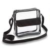 with Zipper Clear Shoulder Bag PVC Beach Tote Bag Casual Crossbody Messenger Bag  Swimming