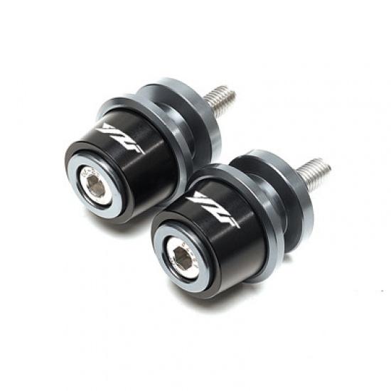 6mm Motorsykkeltilbehør Svingarmspoler Skyvestøtteskruer for Yamaha YZF R3 R25 R6 R1 YZF-R3 1999-