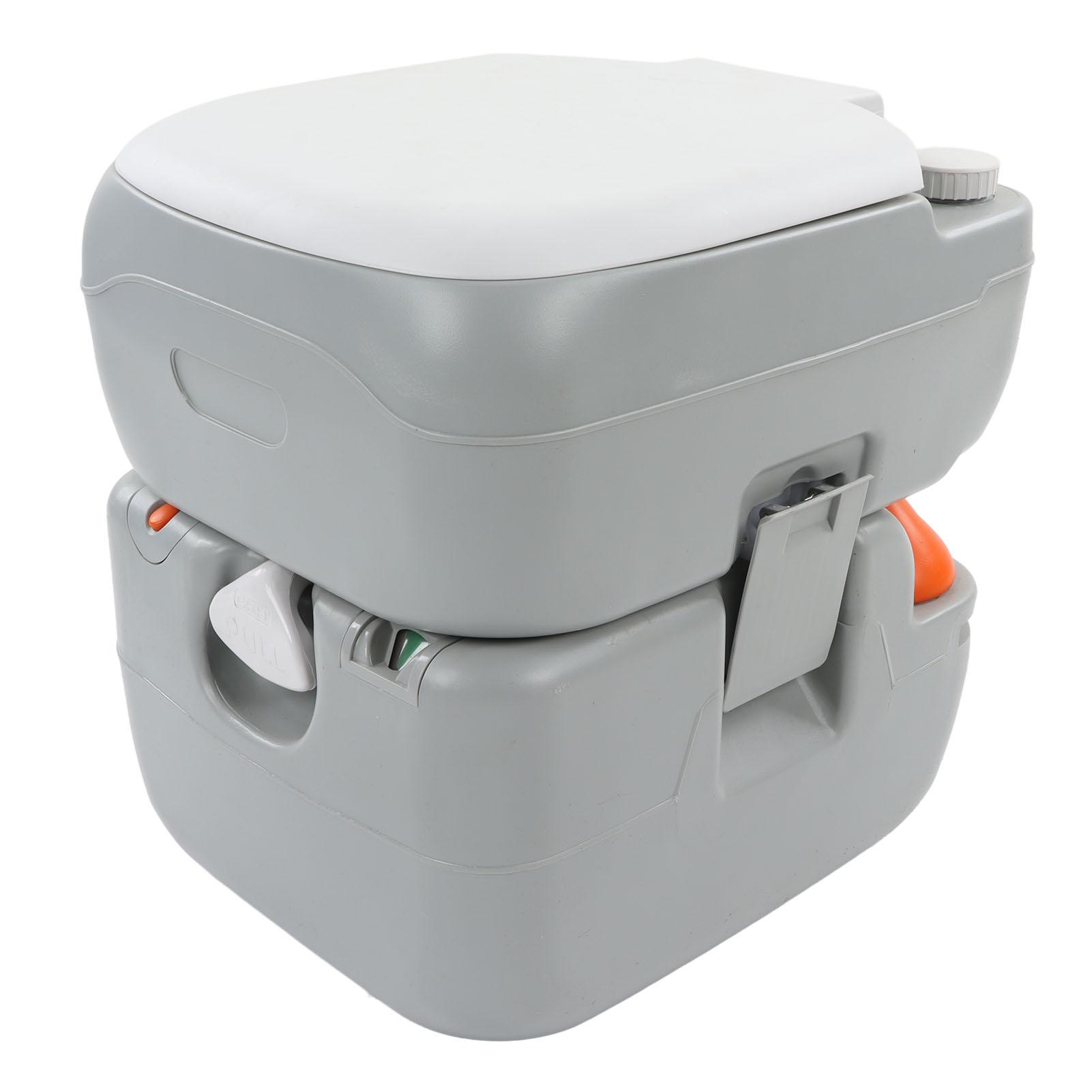 

Портативный туалет 5-галлонный бак герметичный кассетный туалет с дезодорацией для путешествий, кемпинга, автодома