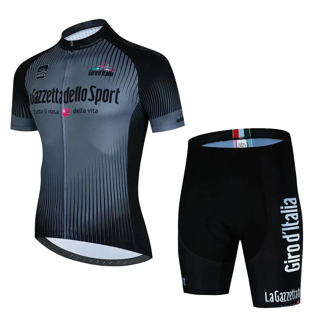 Prohlídka Itálie Cyklistické oblečení Cyklistický dres Set Letní Silniční kolo Krátký rukáv Cyklistické oblečení Pánské Mtb dres Set Sportovní oblečení