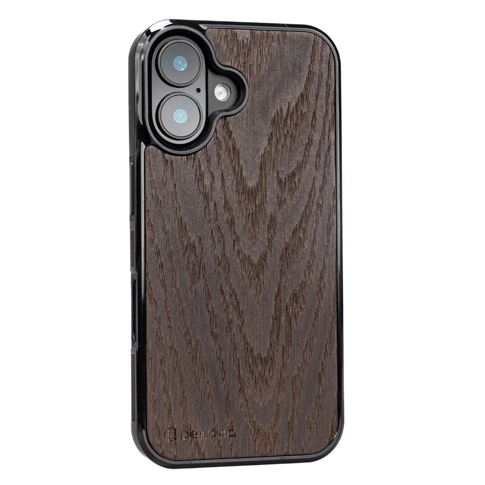 Bewood Wooden Case for iPhone 16 Smoked OAK