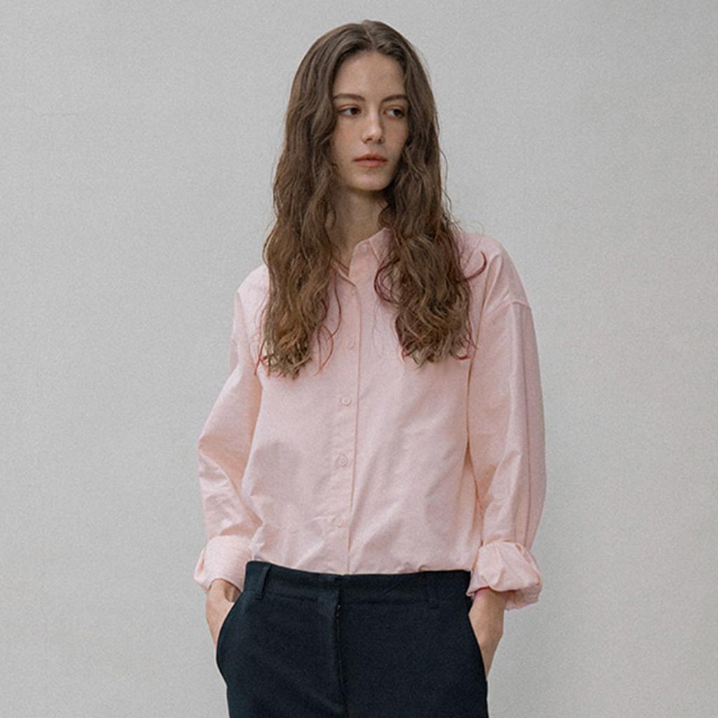 2026 Spring All-Cotton Women's Shirt, Stylish Long-Sleeve Shirt, Pure Cotton Turn-Down Collar Loose Commuting Top