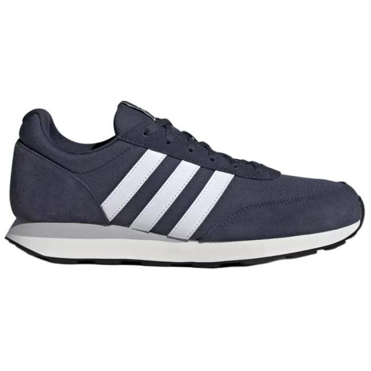 Adidas Neo Run 60S 3.0 Comfortable Versatile Non-Slip Durable Low-Top Short Distance Running Shoes Men Sneakers Blue White Black IE3825