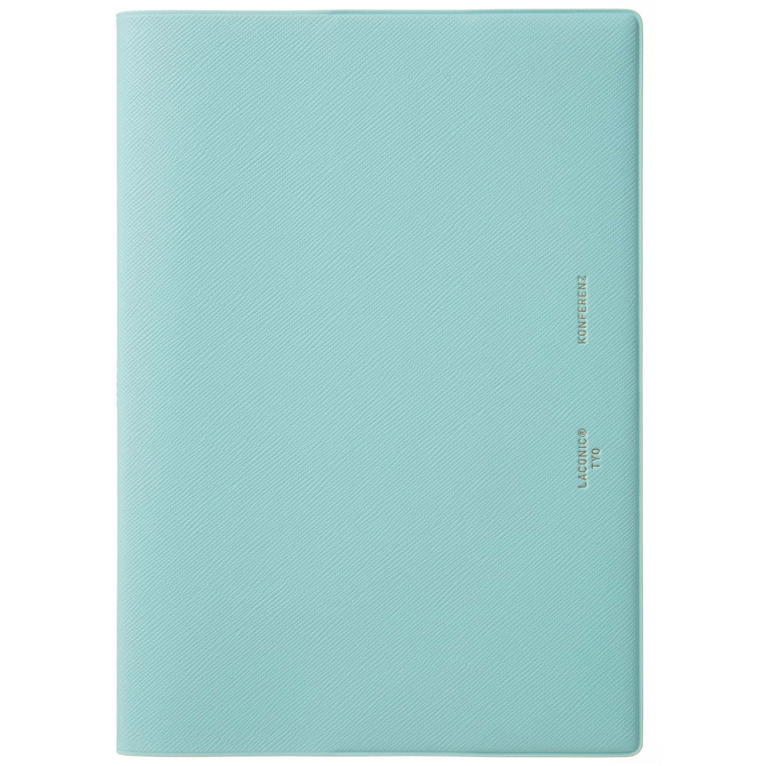 Laconic 2026 A5 Monthly Planner with Sponge Turquoise December Cover, LED28-280TQ (Starts 2025)