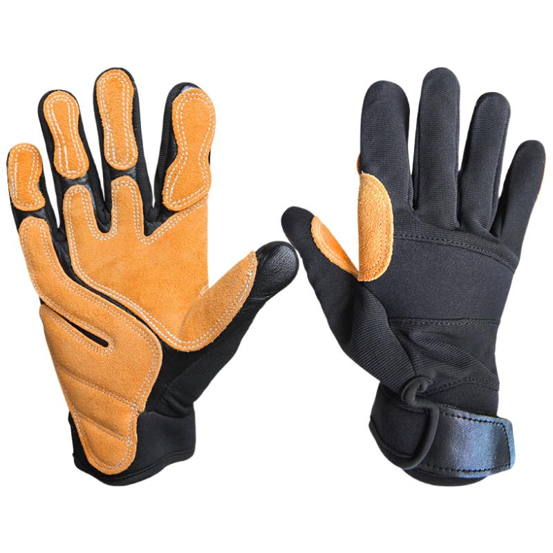 Rock Climbing Rappelling Full Finger Gloves