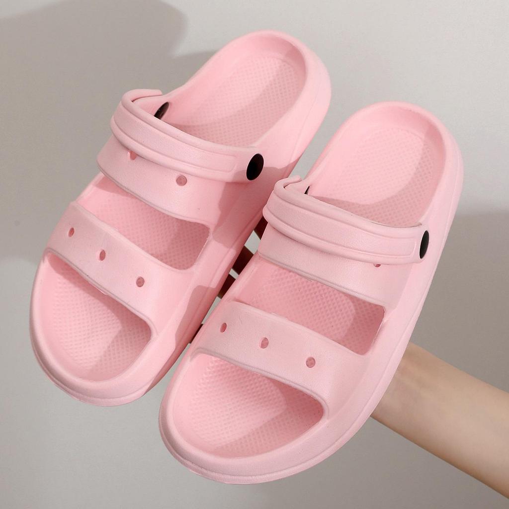 Women's Summer Flat Sole Sandals - Casual Fashion Slides for Indoor/Outdoor Wear