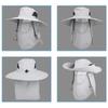 1Pcs Full Face Cover Fishing Hat Sun Cap Summer Hat Outdoor Anti UV Hiking Hat  Women Men