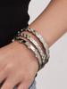 18K Gold-Plated Geometric Zirconia Water Drop Bracelet