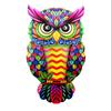 Delicate Owl Wall Statue Figurine Wall Figurine Wall Decorative Prop Iron Material Owl Wall Statue Owl Wall Figurines