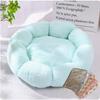 Closed Warm Flower Pet Bed For Cat Dog All Season Use