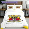3-teiliges Bettbezug-Set (1 * Bettbezug + 2 * Kissenbezug, ohne Kern), Go Ahead Eagles Bettwäsche-Set, Schlafzimmer-Dekoration, Ganzjahres, Geburtstagsgeschenk