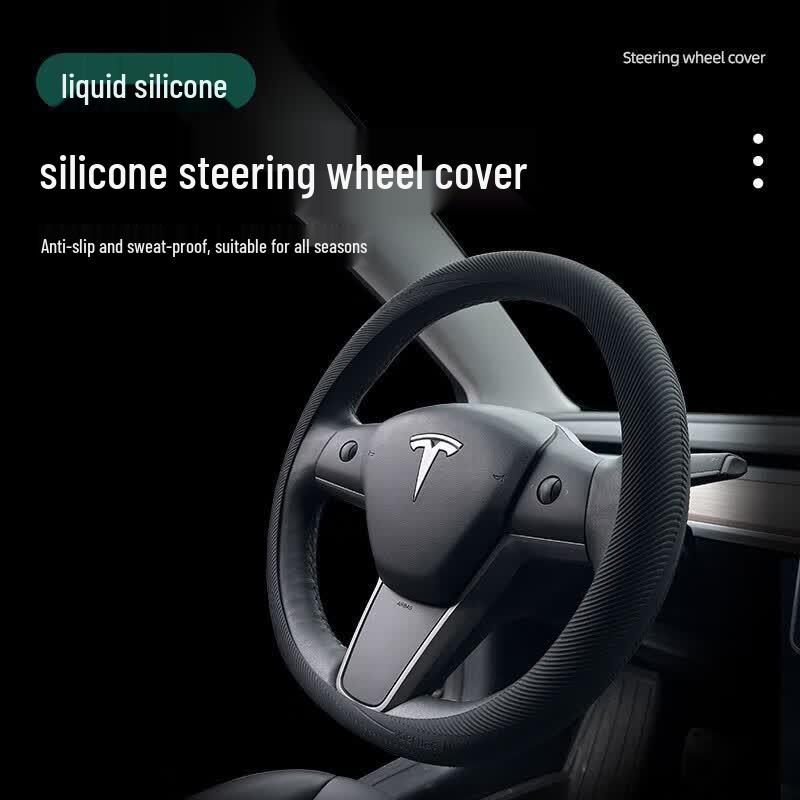 BIMLL Universal Liquid Silicone Steering Wheel Cover