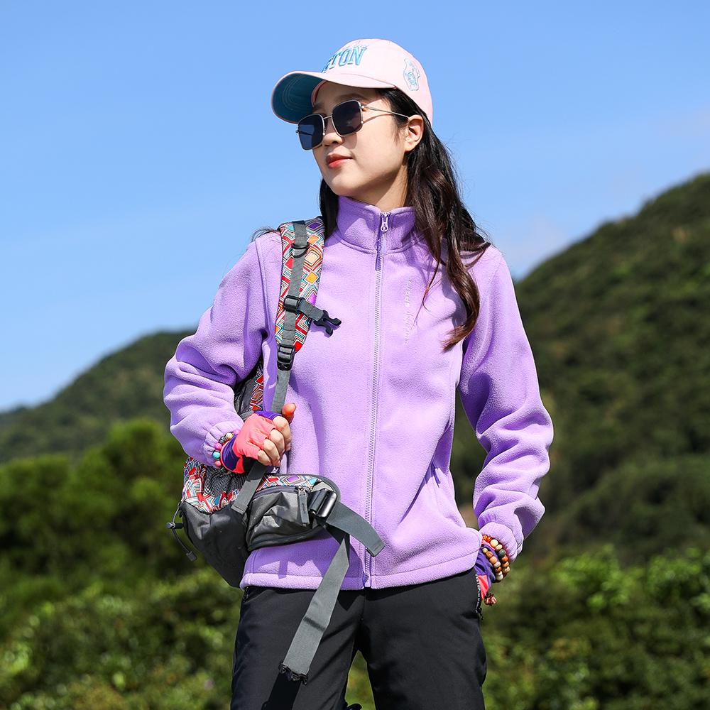 2023 Autumn/Winter Double-Sided Polar Fleece Jacket for Couples - Warm, Thickened, Wearable Outdoors