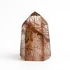 Eigado Rutilated Quartz 53mm Natural Quartz Power Good Luck In and Overall Good Point, Tall, Stone, Stone, Work, Money, Fortune, 2509-point-Rut-02