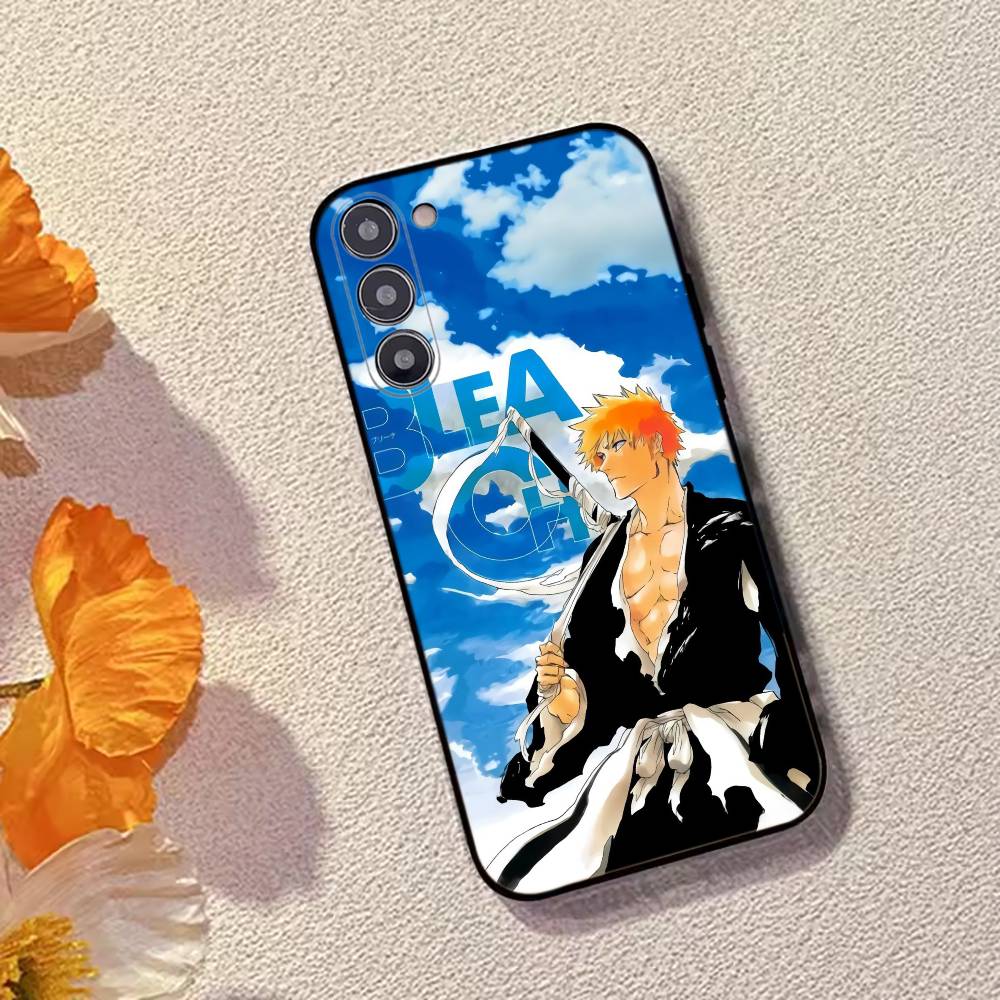 

B-Bleachs Kurosaki Ichigo Phone Case Silicone Soft For Samsung Galaxy A73,A72,A71,A70,A53,A52,A51 Samsung a32 5g