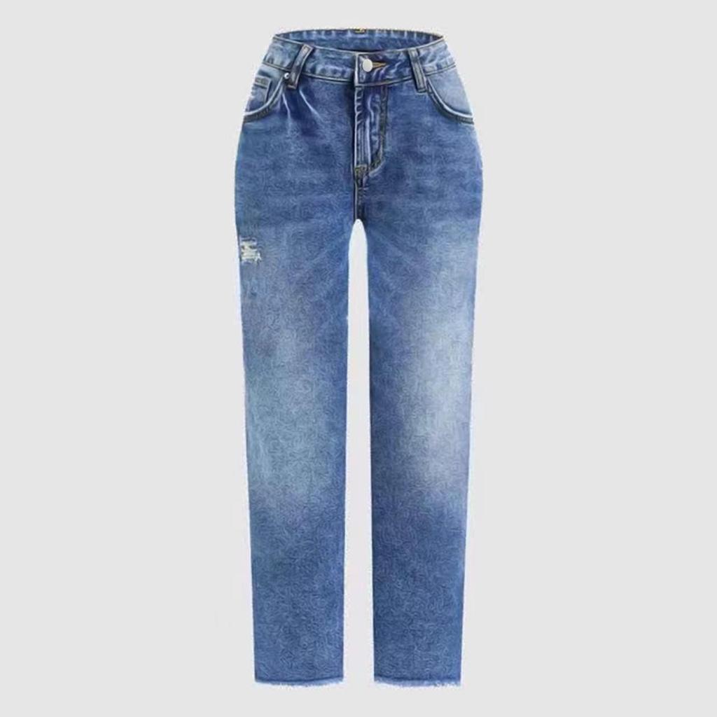 2025 Trendy European & American Women's Slim-Fit Casual Jeans