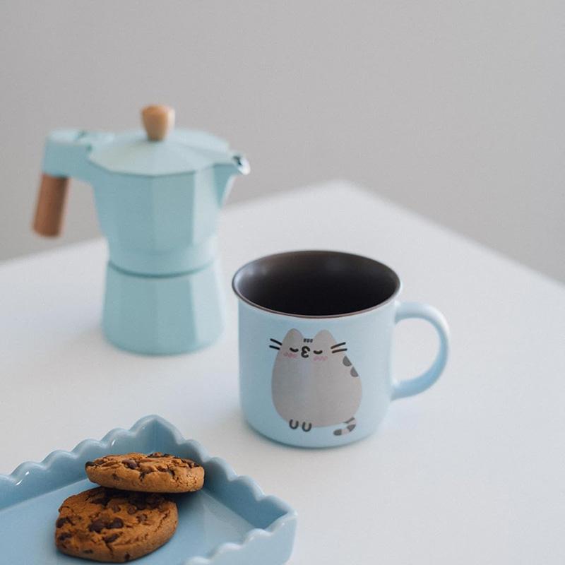 Pusheen - Stainless steel thermal bottle from the Foodie collection