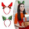 Holiday Headdress Children Hair Hoop Stage Performances Hair Band Sweet Styles for Themed Parties and Home Celebration
