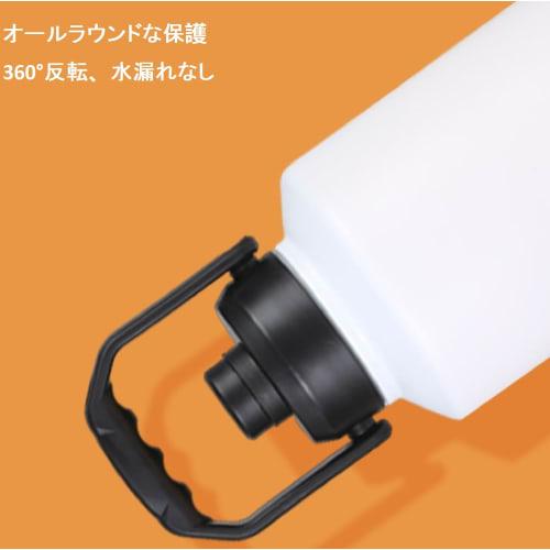 Ice Container, Camping Water Bottle, Sports Bottle, 2 Liter/3.5 Liter Large Capacity, Easy to Clean, Extra Wide Mouth, Double Stainless Steel Bottle,