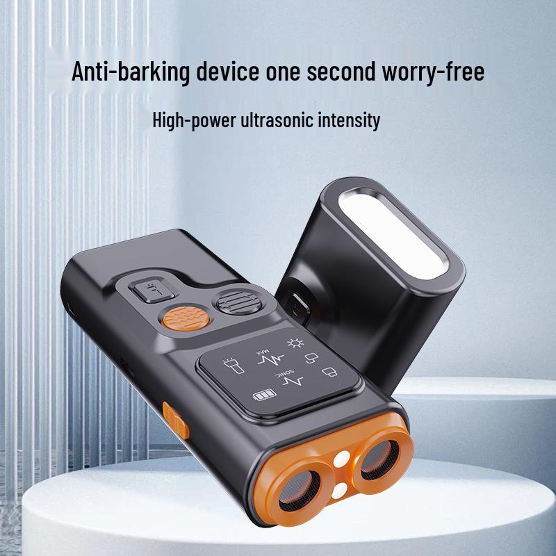 Double-Headed Ultrasonic Dog Repeller & Trainer - Stop Barking & Drive Away Dogs