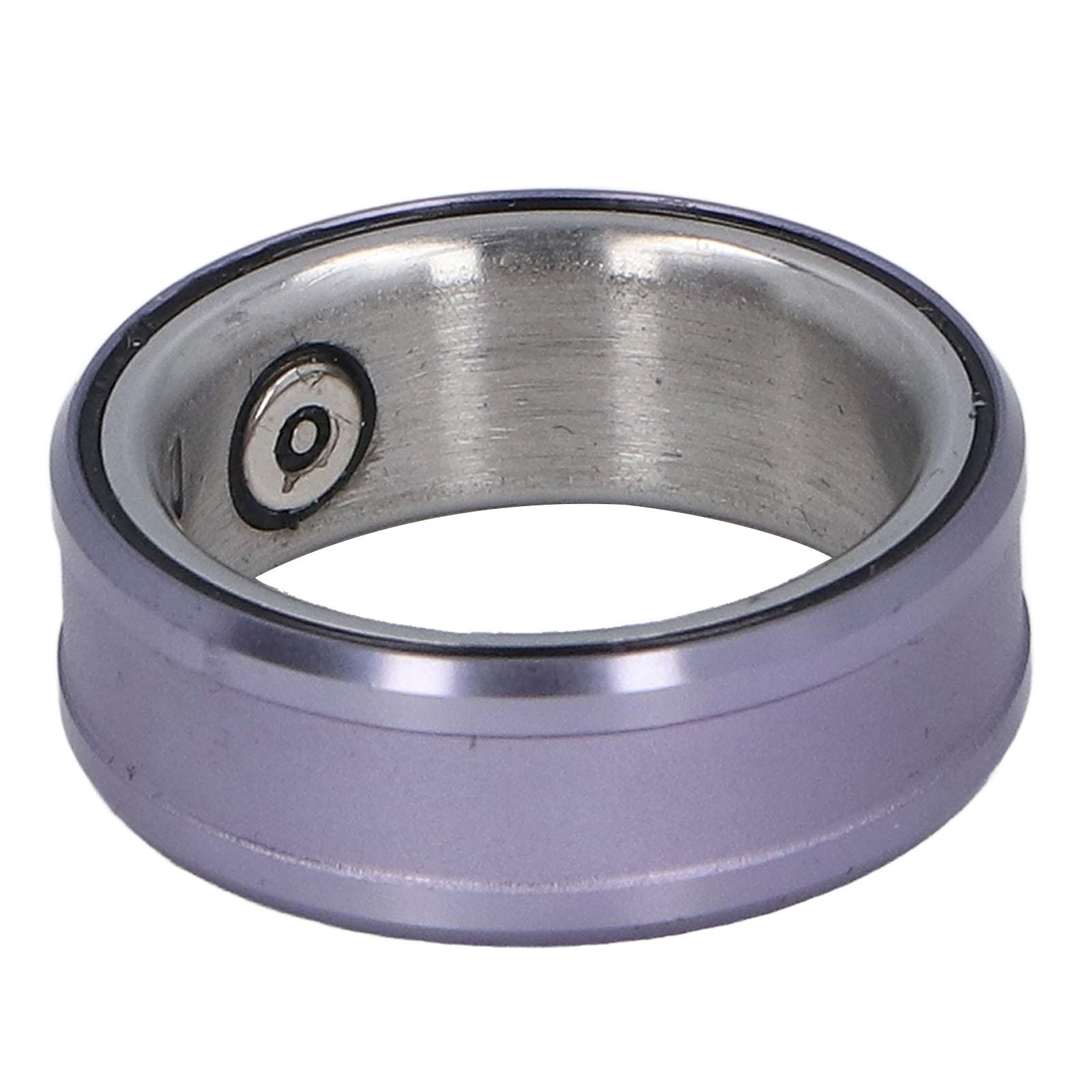 

Смарт-кольцо слежения за сном IP68 водонепроницаемый мониторинг упражнений магнитная зарядка носимый фитнес #20 фиолетовый