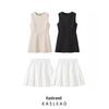 2025 Spring European & American Women's Fashion: Elegant Slimming Two-Piece Dress