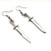Trendy Geometric Sword-shaped Earrings For Women Alloy Fashion Jewelry 2021