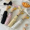 INS Cartoon Duck Handle Umbrella Dual-use Sunny Rainy UV Protection Foldable Parasol Rain Gear Windproof Strong Stand Sunshade