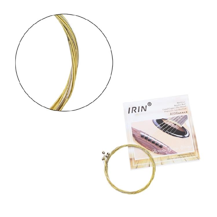 Set of 6 Guitar String Replacements Acoustic Guitar Strings Part Stainless Steel