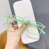Women Myopia Glasses Blue Light Blocking Glasse Men Classic Square Frame Clear Eyeglasses 0 To -4.0 Computer Glasses Eye Glasses