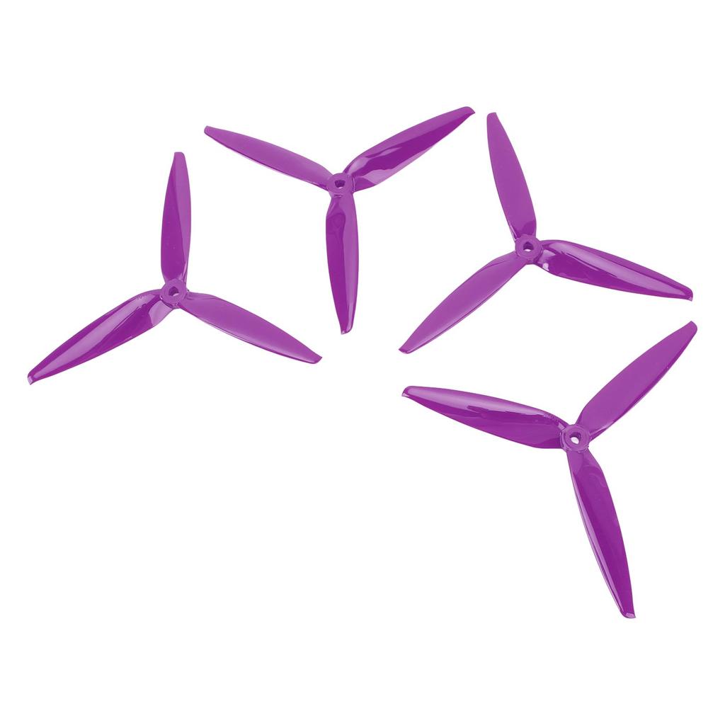 10 Pairs 7040 3 Blade Propeller Durable Polycarbonate Lightweight Replacement Tri Blade Propeller for 7inch 8inch FPV