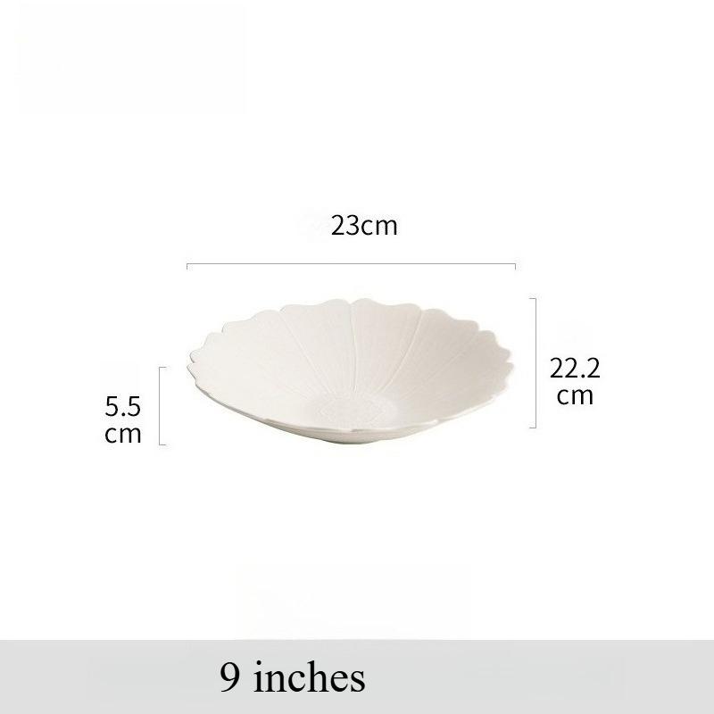 Ceramics Exquisite and Beautiful Plates Hotel Tableware That Is Particularly Attractive High-end Western Style Plates