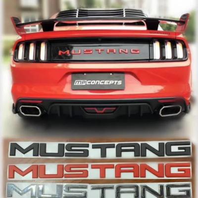 Tylny bagażnik samochodu list znaczek z symbolem naklejki kalkomania naklejka stylizacja samochodu dla Mstang Shelby Cobra GT500