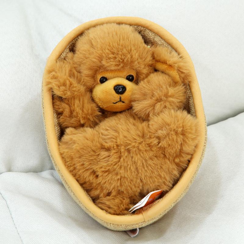 Süßes Waschbär-Stofftier Panda Kuscheltier Puppe Weiches Kreatives Geschenk für Hundebett