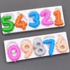 Number Lollipop Silicone Sugarcraft Mold Resin Tools Cupcake Fondant Cake Decorating Tools