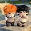 1 Set School Uniform 20cm Cotton Doll Clothes Plaid Shorts Plush Doll Clothes  Doll Accessories