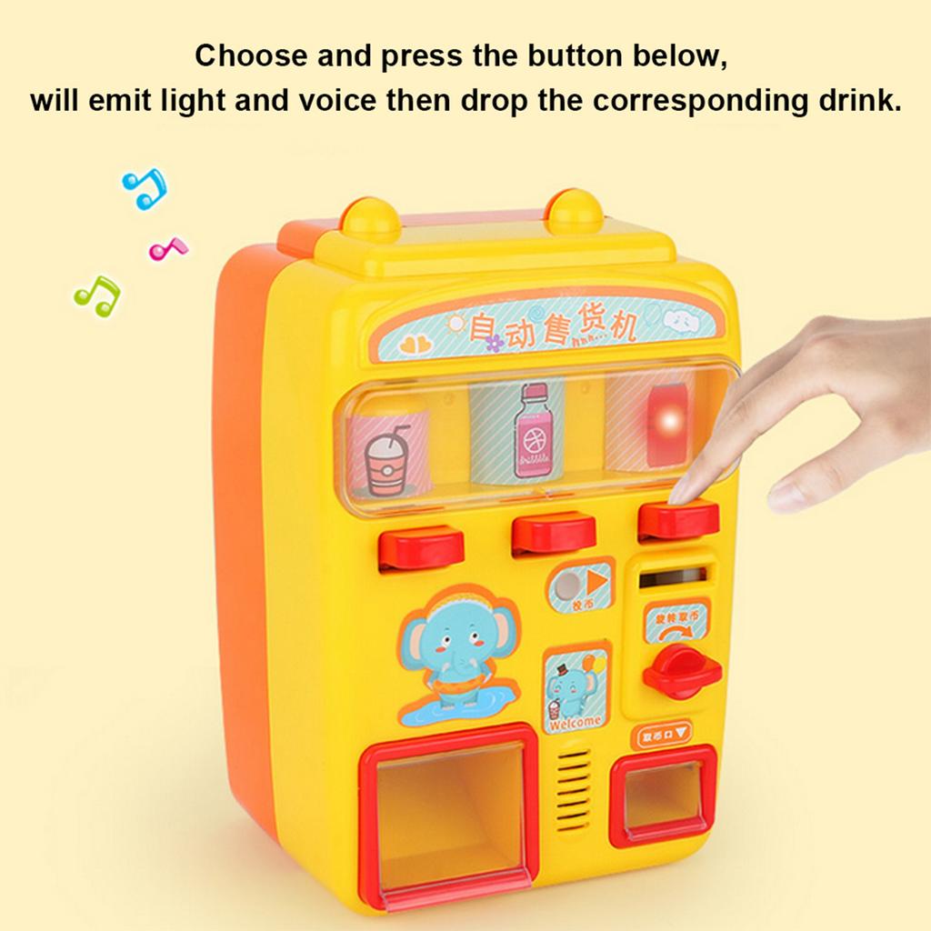 Stimulering Salgsautomat Barn Rollelek Shopping Spill Utdanning Læringsleketøy Salgsautomat Leketøy