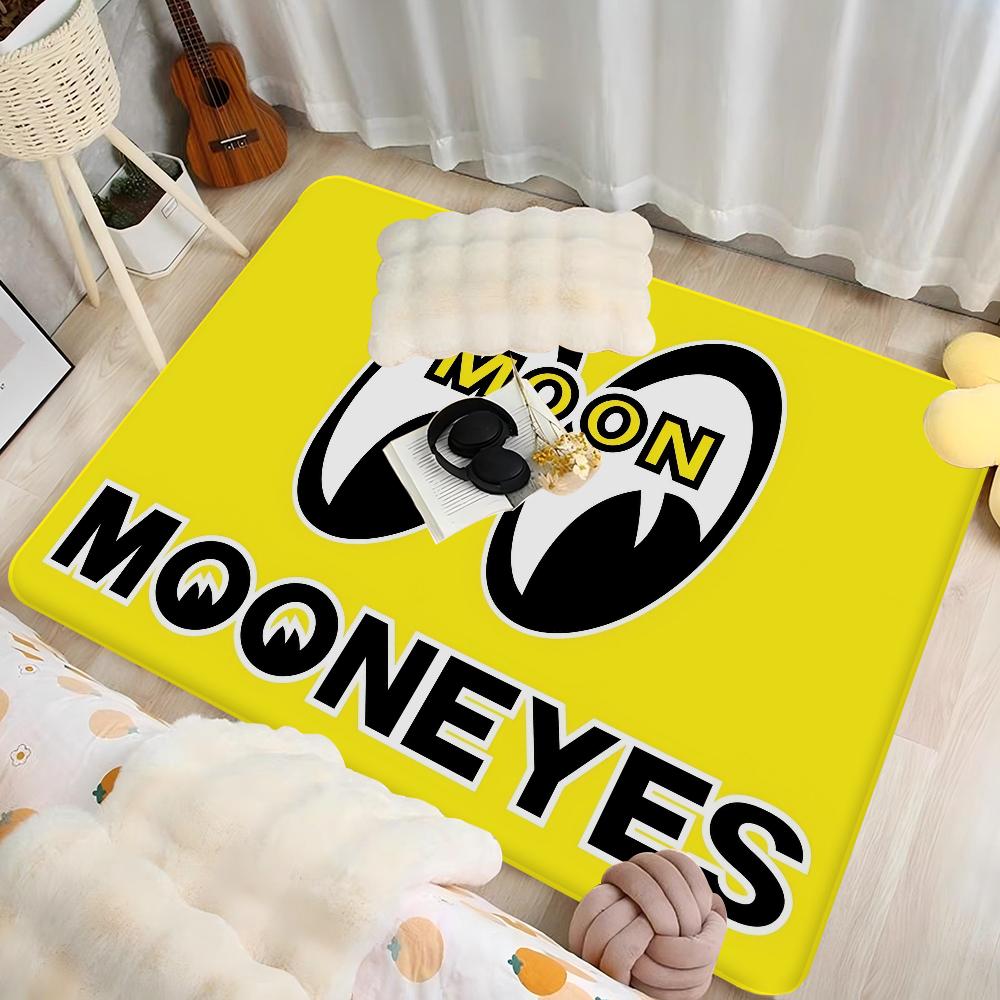 M-Moon Eyes Floor Mat Retro Multiple Choice Living Room Kitchen Rug Non-Slip Modern Home Decor