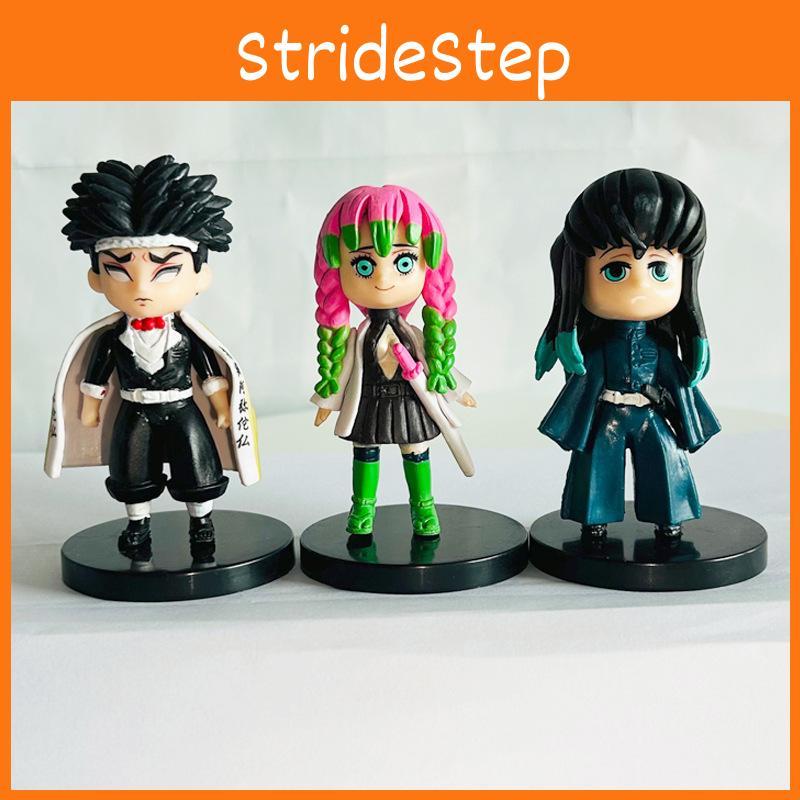 Demon Slayer Kimetsu No Yaiba Pvc Model 9cm With Animated Characters For Display And Gift