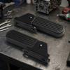 Electric Moped Front Pedal Left And Right Metal Rubber Scooter High quality Materials Support Pad Foldable Pedal Front Practical