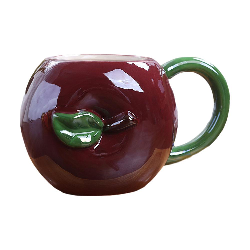 Europäischen und Amerikanischen Kürbis Büro Tasse Kreativität Keramik Tasse Nette Orange Lieblings Form Becher Y2A2