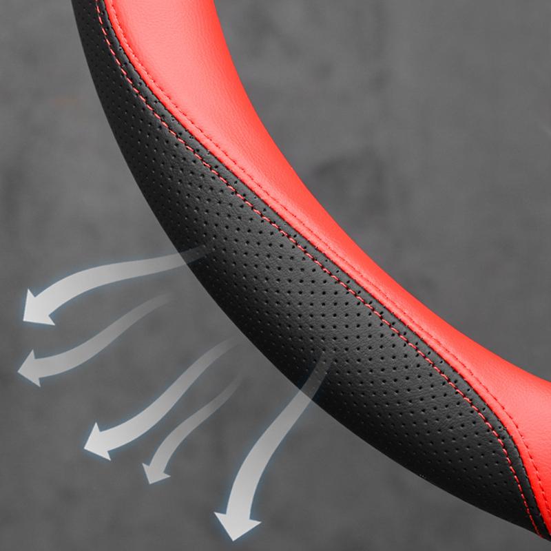 High Quality Leather Braid on Car Steering Wheel Cover for Wey 05 Coffee 01 2026 2026 2026 Wrap Protector Decoration Accessories