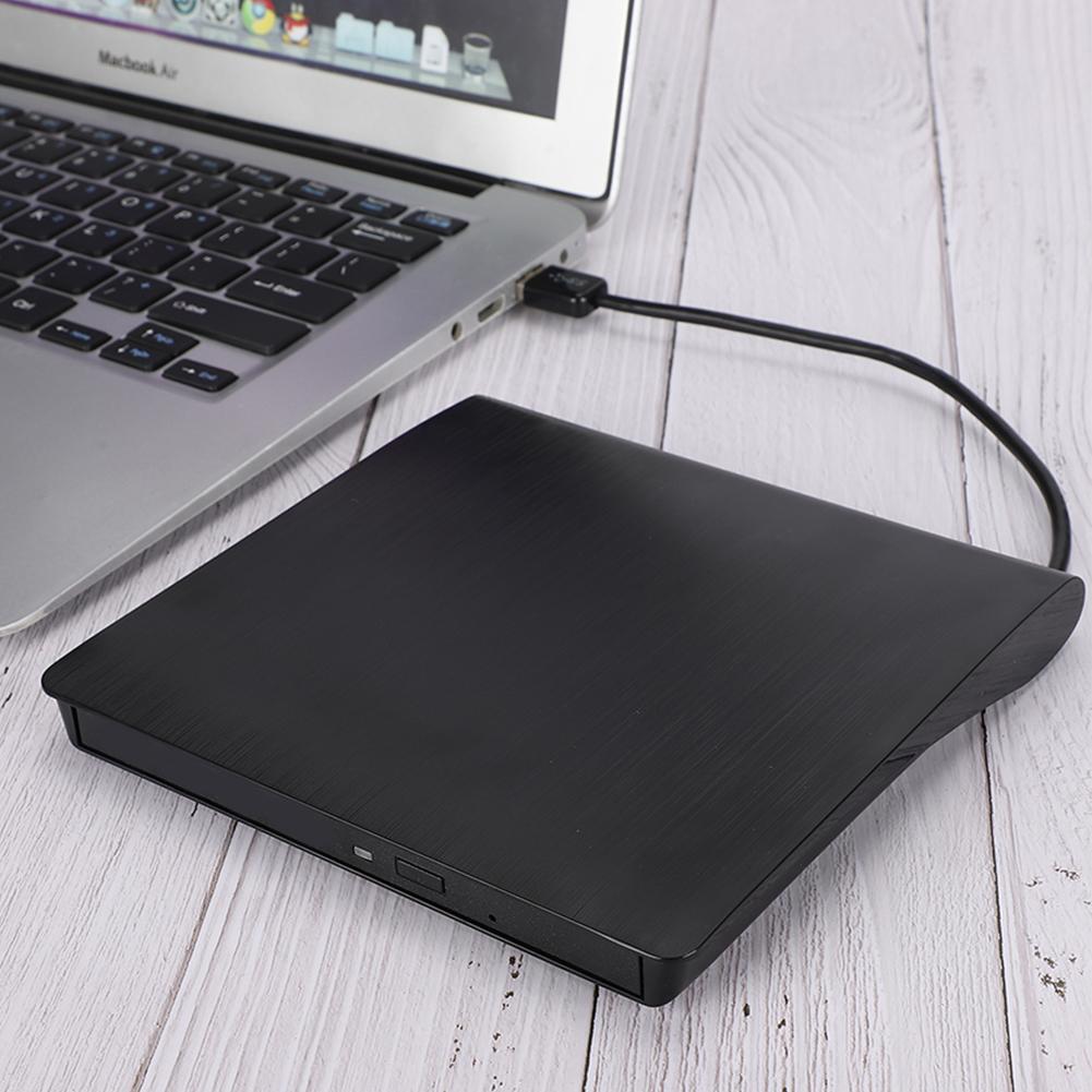 Portable USB3.0 4K Bluray External Optical Drive Recorder CD Writer for Windows 2000XPMAC OSBlack