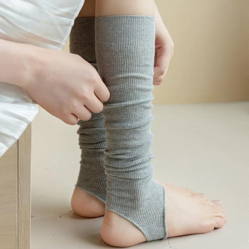 1 Pairs Woman Elegant Leg Warmer Trends Calf New Women Stockings Fashion Solid Color Thin Breathable Simple Long Knee High Socks