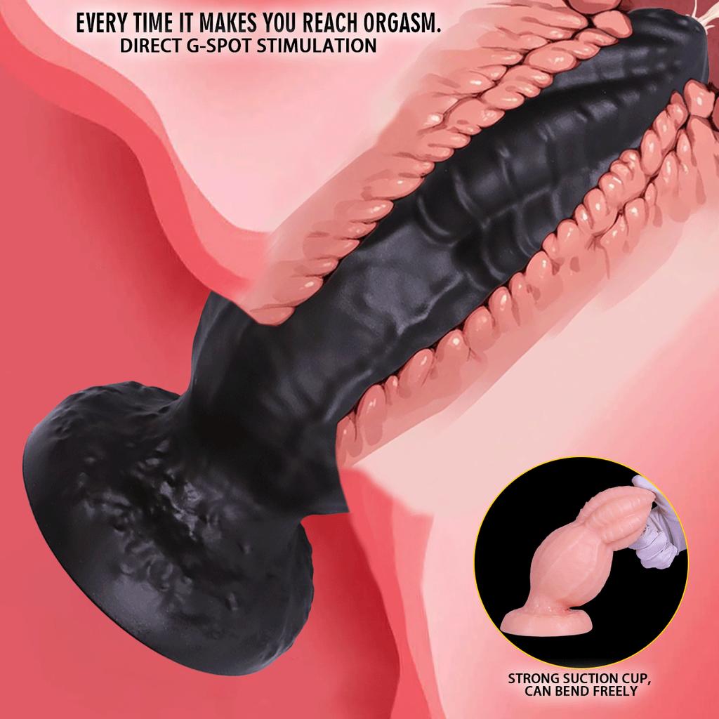 Extra Großer PVC Weicher Dildo Fisting Analplug Masturbator Saugfuß Analdilatator Erwachsenen Sexspielzeug Großer Schwanz Strap-on Penis