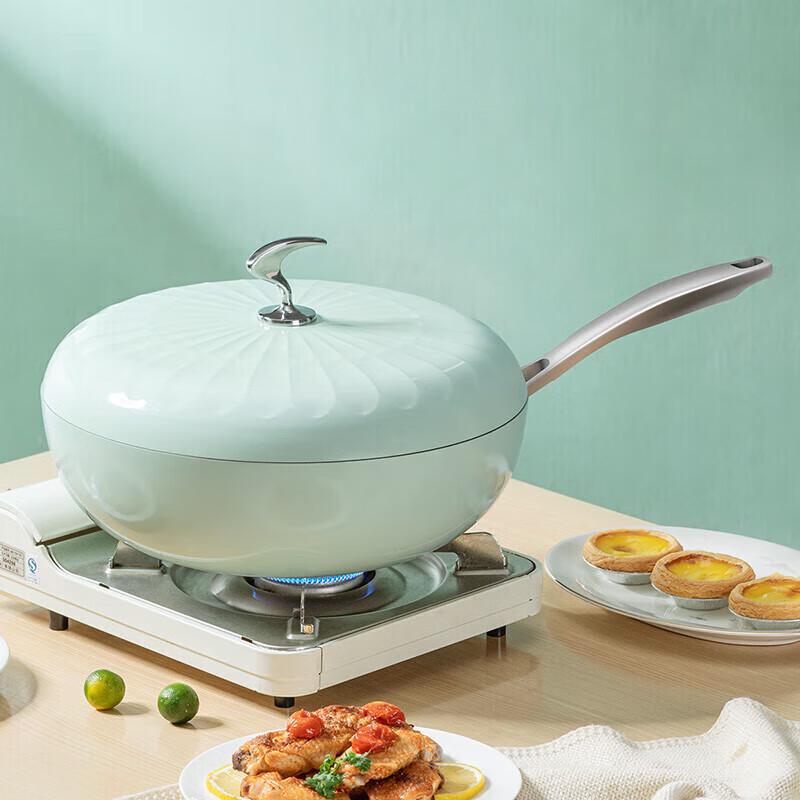 Debo Elizabeth 32cm Enamel Wok