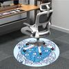 1pc Monster Party Office Round Area Rug, Indoor Mat Suitable ForOffice, Under Office Chairs Bedroom Living Room Home Decor, Room Decot047